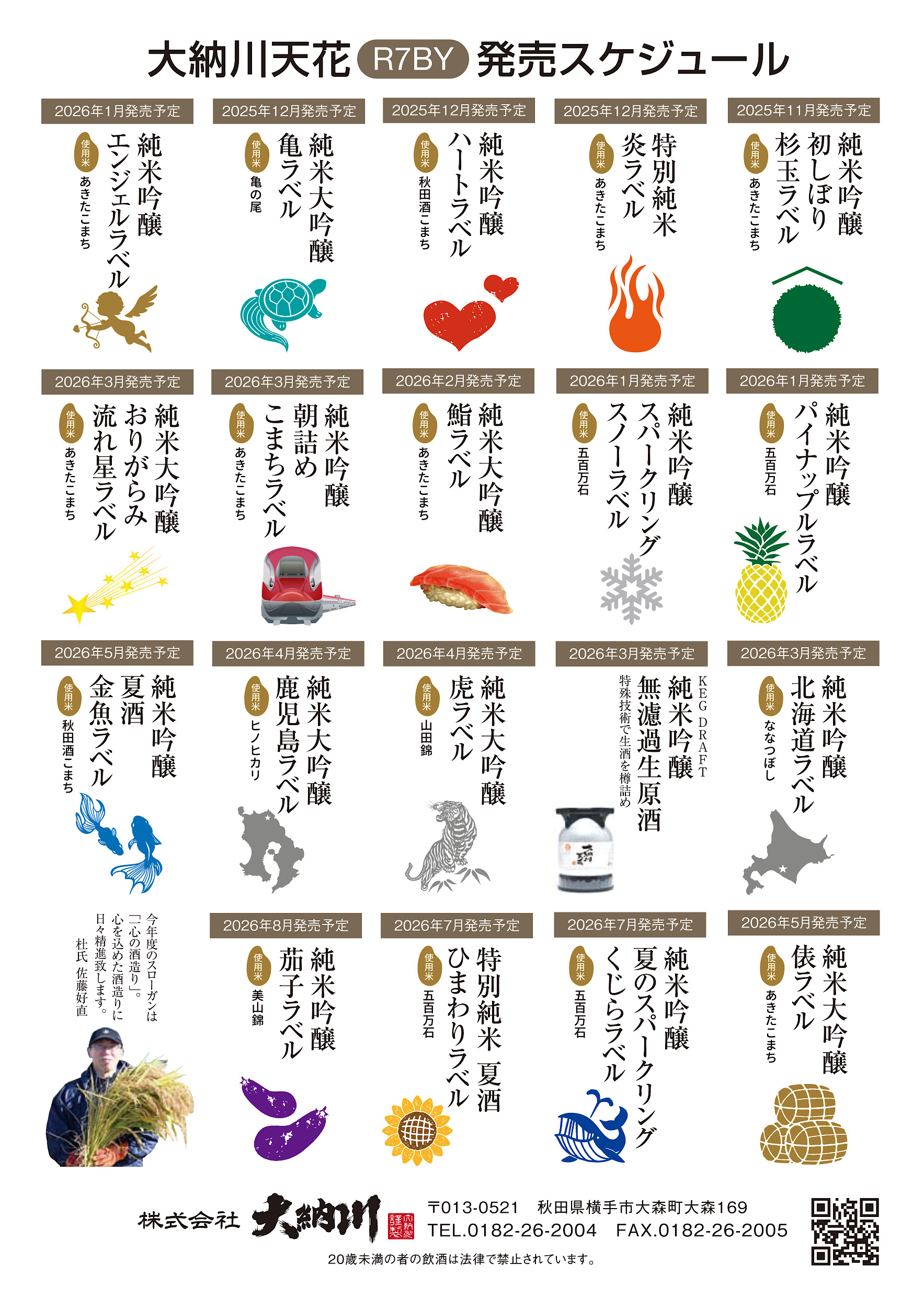 R7BY 大納川天花ラインナップのご案内